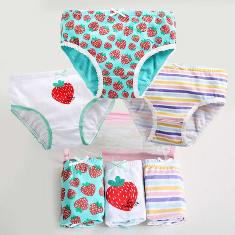 Girls&#039; Triangle Panties) Mint and Berry